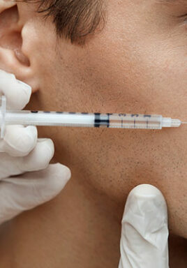 Injection acide hyaluronique visage homme | L'AZ de Longchamp