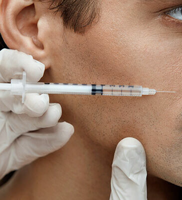 Injection acide hyaluronique visage homme | L'AZ de Longchamp